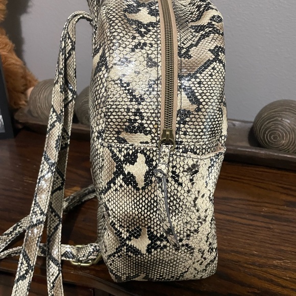 Snakeskin Pattern Backpack - Picture 3 of 4